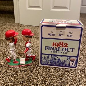 St. Louis Cardinals 1982 Final Out Bobblehead